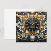 Gouden uur van nieuwe beginnings feestdagenkaart (Voorkant / Achterkant)