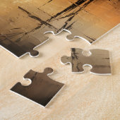 Gouden Uur Zonsondergang Legpuzzel (Zijkant)