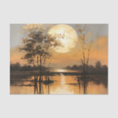 Gouden Uur Zonsondergang Tissuepapier (Voorkant)