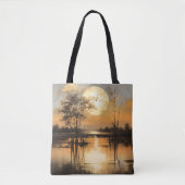 Gouden Uur Zonsondergang  Tote Bag (Voorkant)