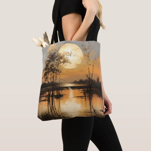 Gouden Uur Zonsondergang  Tote Bag (Dichtbij)