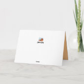 Gouden Vader Father Golden Retriever Hond Kampioen Kaart (Achterkant)