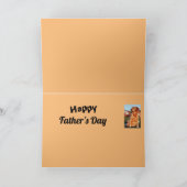 Gouden Vader Father Golden Retriever Hond Kampioen Kaart (Binnen)