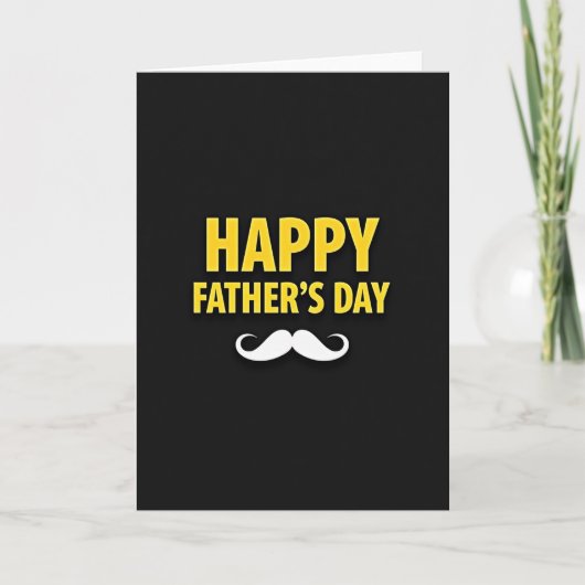 Gouden Vaderdag tekstkaart Kaart (Voorkant)