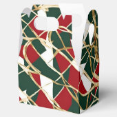 Gouden Vakantie Elegantie Kerst Favoriet Box Bedankdoosjes (Geopend)