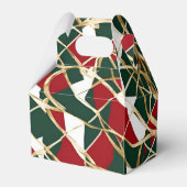 Gouden Vakantie Elegantie Kerst Favoriet Box Bedankdoosjes (Voorkant Zijde)