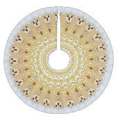 Gouden Vakantie Kerstboom Rok (Voorkant)