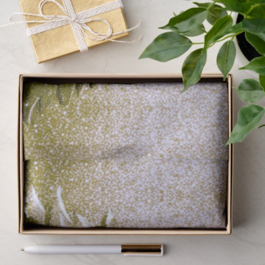 Gouden Vakantie Kerstboom Weefsel Papier (Geschenk)