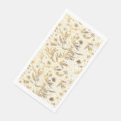 Gouden Vakantie Kerstmis Doek Servetten (Hoek)