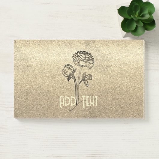 Gouden vakantieseizoen sfeer post-it® notes (Kantoor)