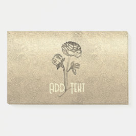 Gouden vakantieseizoen sfeer post-it® notes