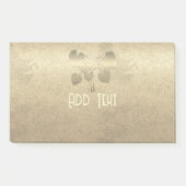 Gouden vakantieseizoen sfeer post-it® notes (Voorkant)