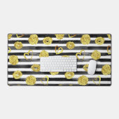 Gouden Valentijn Bureaumat (Keyboard & Muis)