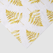 Gouden varen bladeren patroon tissuepapier (Detail)