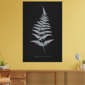 Gouden Varentak, Gymnogramma Chrysophylla Canvas Afdruk (Insitu (Woonkamer))