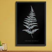 Gouden Varentak, Gymnogramma Chrysophylla Foto Afdruk