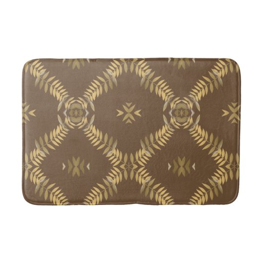 Gouden Varentjes Mozaïek Badmat (Voorkant)