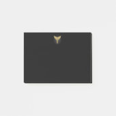 Gouden veelhoekig symbool Caduceus Post-it® Notes (Voorkant)