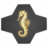 Gouden veelhoekig zeepaardje voetbal (Enkel)
