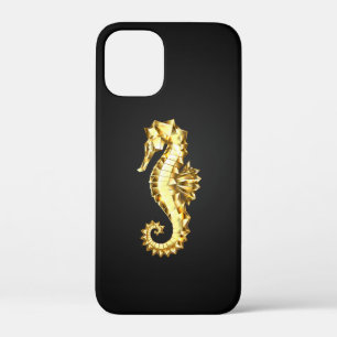 Gouden Veelhoekige Zeepaard Case-Mate iPhone Case