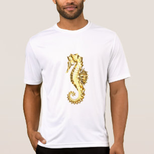 Gouden Veelhoekige Zeepaard T-shirt