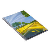 Gouden velden en pad notitieboek (Rechterzijde)