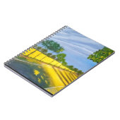 Gouden velden en pad notitieboek (Linkerzijde)