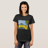 Gouden velden en pad t-shirt (Voorkant volledig)