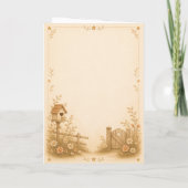 Gouden Velden Groet  Kaart (Achterkant)
