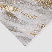 Gouden verf lijnen patroon tissuepapier (Detail)