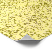 Gouden Verf Ontwerp: Luxe en Artistieke Metallic Poster (Hoek)