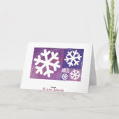 Gouden Verhouding de Kaart van de Vakantie van de (Achterkant)