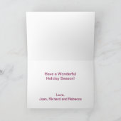 Gouden Verhouding de Kaart van de Vakantie van de (Binnen)