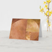 Gouden Verhouding Kaart (Gele Bloem)