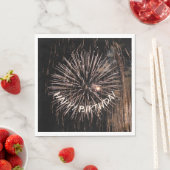 Gouden Verjaardag Vuurwerk Servet (Insitu)