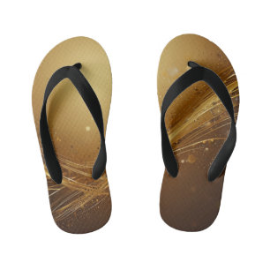 gouden verlichting kinder teenslippers