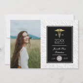 Gouden Verpleegkunde Afstudeerfeest | Aankondiging (Voorkant)