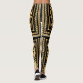 Gouden Versace Barocco leggings. GYMprestaties Leggings (Achterkant)
