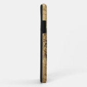 Gouden Versierde Roos Decoratie Case-Mate iPhone Case (Achterkant/rechts)
