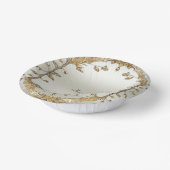 Gouden Versiering Papieren Kommen (Gebogen)