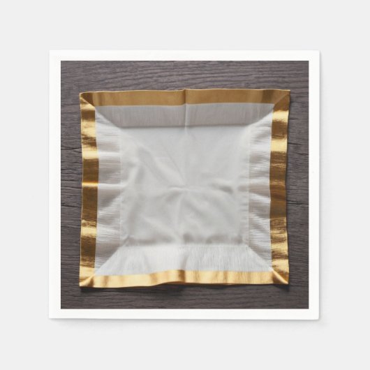 Gouden versiering servet (Voorkant)