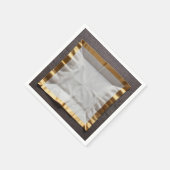 Gouden versiering servet (Hoek)