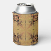 gouden verstrengeling blikjeskoeler (Blikje Achterkant)