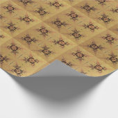 gouden verstrengeling cadeaupapier (Hoek)