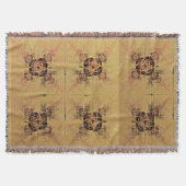 gouden verstrengeling deken (Voorkant)