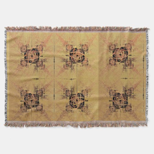 gouden verstrengeling deken (Voorkant)