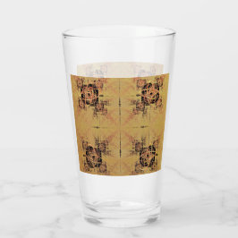 gouden verstrengeling glas
