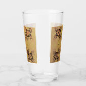 gouden verstrengeling glas (Rechts)