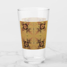 gouden verstrengeling glas