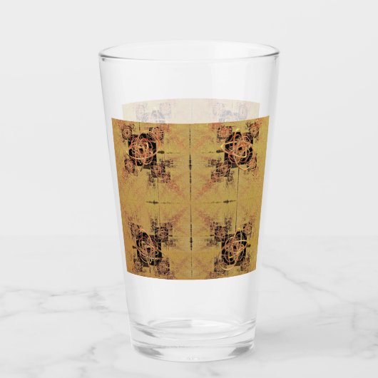 gouden verstrengeling glas (Voorkant)